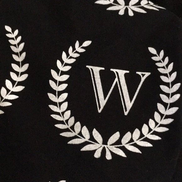 NWT Wildfox laurel garden large scarf black white - Picture 5 of 5